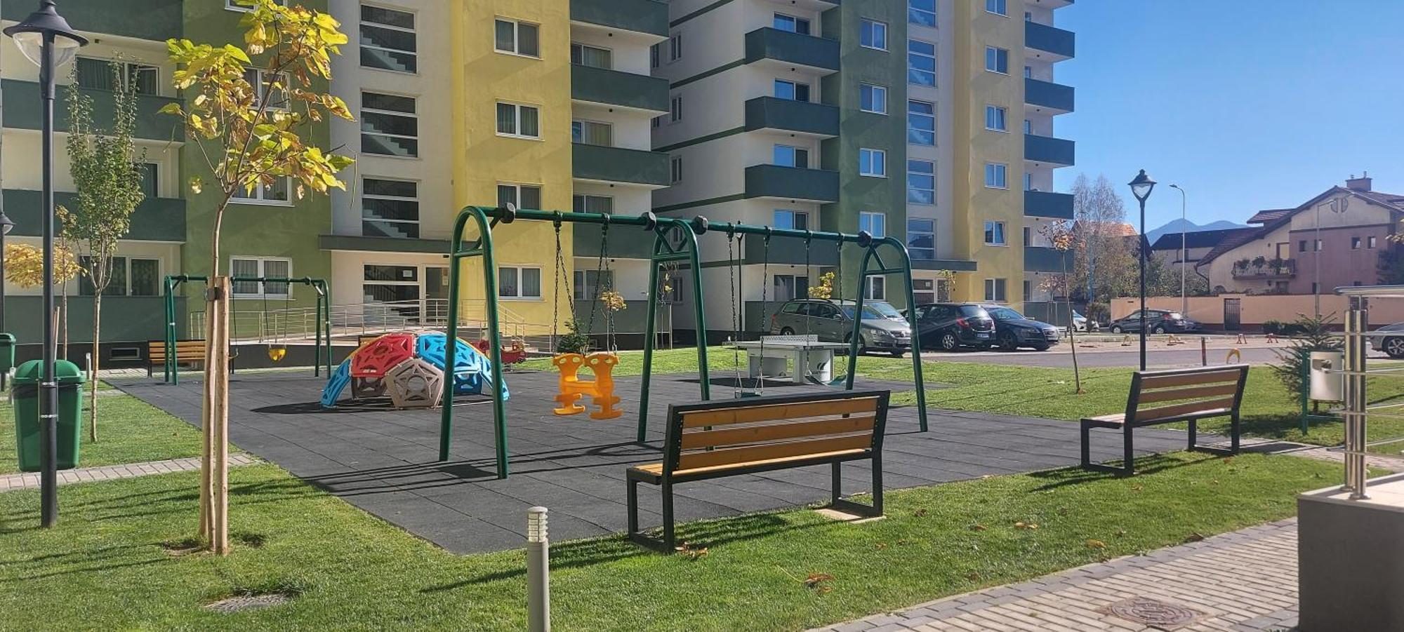 Apartmán Mountain View Maria Brašov Exteriér fotografie